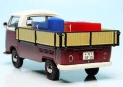 Schuco VW T2a Westfalia-Pritsche Mit Zwei Seifenkisten 12 Schuco VW T2a Westfalia-Pritsche Mit Zwei Seifenkisten -Mini Auto Verkauf 450333800 Schuco VW T2a Westfalia Pritsche mit zwei Seifenkisten z6