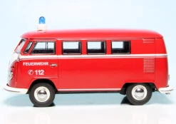 Schuco VW T1b Bulli Bus "Feuerwehr" 11 Schuco VW T1b Bulli Bus "Feuerwehr" -Mini Auto Verkauf 450368800 schuco vw t1b bulli bus feuerwehr 4
