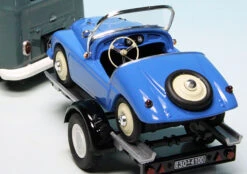 Schuco VW T1 Bulli Kastenwagen Mit PKW-Anhänger Und Kleinschnittger F125 "Kleinschnittger-Werke" -Mini Auto Verkauf 450374100 Schuco VW T1 Bulli Kastenwagen mit PKW Anhanger und Kleinschnittger F125 Kleinschnittger Werke 5