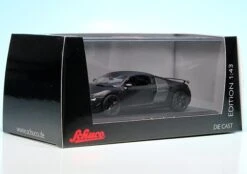 Schuco Audi R8 GT (2010) "Concept Black" -Mini Auto Verkauf 450722700 Schuco Audi R8 GT 2010 Concept Black z7