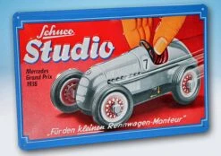 Schuco Blechschild "Edition 3 - Schuco Studio I 1050"