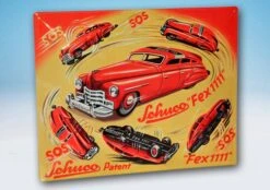 Schuco Blechschild "Edition 4 - Schuco Fex 1111"