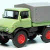 Schuco Mercedes Benz Unimog U406 Pritsche/Plane (U84) (1971)