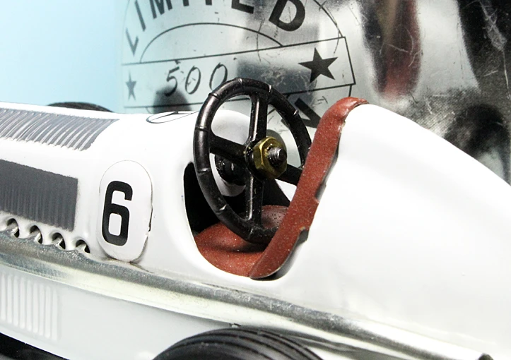 Schuco Mercedes Benz 1936 Rennwagen / Studio I 1050 "Mercedes Benz Collection Classic" 4 Schuco Mercedes Benz 1936 Rennwagen / Studio I 1050 "Mercedes Benz Collection Classic" – Bild 4