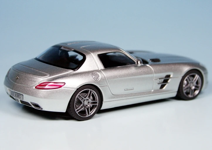 Schuco Mercedes Benz SLS AMG Coupé (C197) (2009) "Mercedes Benz Werbemodell" 2 Schuco Mercedes Benz SLS AMG Coupé (C197) (2009) "Mercedes Benz Werbemodell" – Bild 2