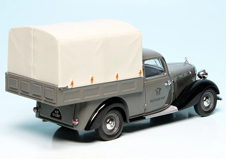 Schuco Mercedes Benz 170V Pritsche/Plane "Deutsche Post" 2 Schuco Mercedes Benz 170V Pritsche/Plane "Deutsche Post" – Bild 2