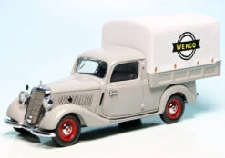 Schuco Mercedes Benz 170V Pritsche/Plane "WERCO"