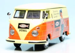 Schuco VW T1 Bulli Kastenwagen "Fischer Dübel" -Mini Auto Verkauf 902028 schuco vw t1 bulli kastenwagen fischer duebel 2