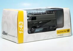 Schuco VW T1 Bulli Kastenwagen "Deutsche Bundespost Schnellbautrupp" -Mini Auto Verkauf 902072 Schuco VW T1 Bulli Kastenwagen Deutsche Bundespost Schnellbautrupp z7