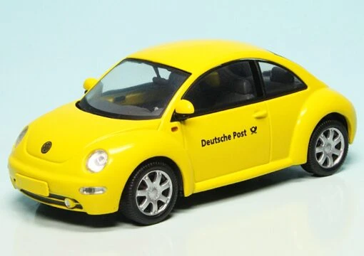Schuco VW New Beetle (1997) "Deutsche Post" -Mini Auto Verkauf 902083 Schuco VW New Beetle 1997 Deutsche Post z1