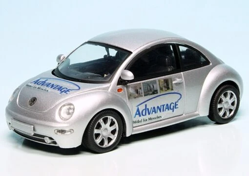 Schuco VW New Beetle (1997) "Advantage Möbel" -Mini Auto Verkauf 902084 Schuco VW New Beetle 1997 Advantage Mbel z1