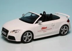 Schuco Audi TT RS Roadster (2009) "Schuco - Vorsprung Durch Qualität"