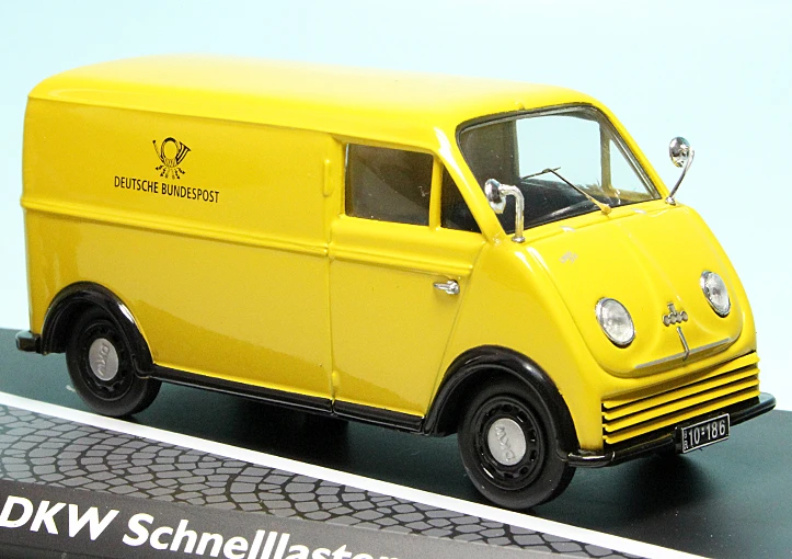 Schuco DKW Schnellaster Kastenwagen "Deutsche Bundespost" 2 Schuco DKW Schnellaster Kastenwagen "Deutsche Bundespost" – Bild 2