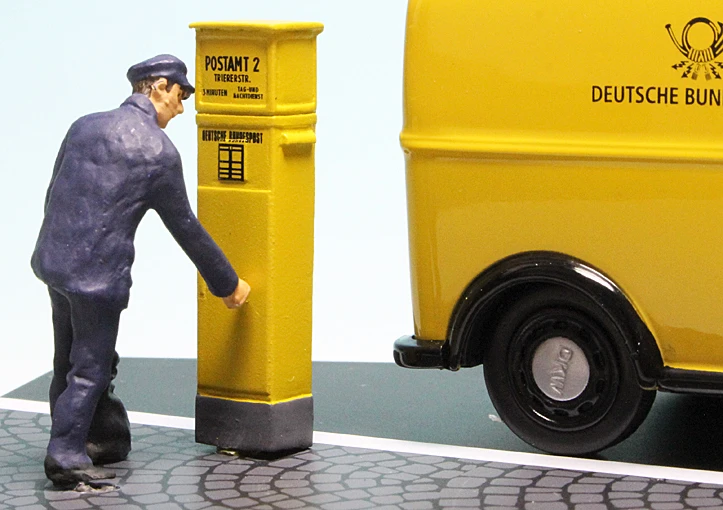 Schuco DKW Schnellaster Kastenwagen "Deutsche Bundespost" 3 Schuco DKW Schnellaster Kastenwagen "Deutsche Bundespost" – Bild 3