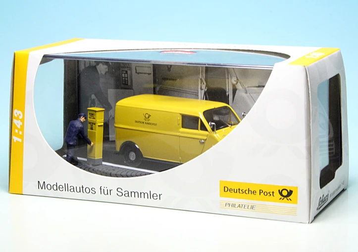 Schuco DKW Schnellaster Kastenwagen "Deutsche Bundespost" 6 Schuco DKW Schnellaster Kastenwagen "Deutsche Bundespost" – Bild 6