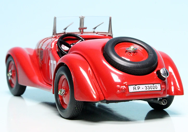 Schuco BMW 328 Roadster Rennwagen "Deutsche Reichspost" 6 Schuco BMW 328 Roadster Rennwagen "Deutsche Reichspost" – Bild 6