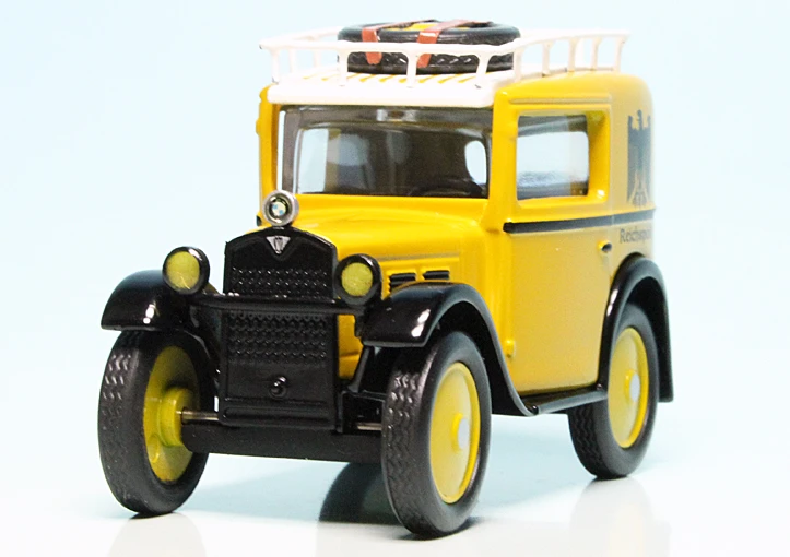 Schuco BMW Dixi 3/15 Kastenwagen "Deutsche Reichspost" 3 Schuco BMW Dixi 3/15 Kastenwagen "Deutsche Reichspost" – Bild 3