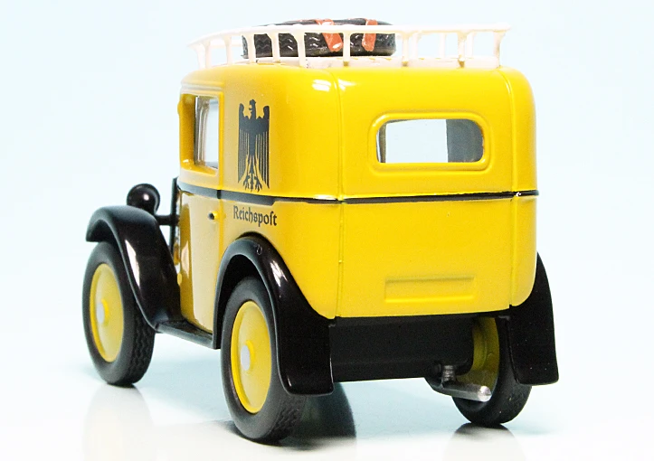 Schuco BMW Dixi 3/15 Kastenwagen "Deutsche Reichspost" 6 Schuco BMW Dixi 3/15 Kastenwagen "Deutsche Reichspost" – Bild 6