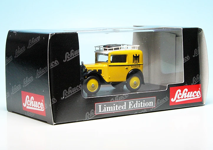 Schuco BMW Dixi 3/15 Kastenwagen "Deutsche Reichspost" 7 Schuco BMW Dixi 3/15 Kastenwagen "Deutsche Reichspost" – Bild 7