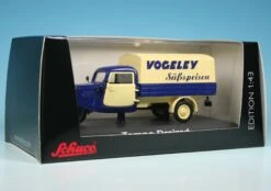 Schuco Tempo Hanseat Dreirad Pritsche/Plane "Vogeley Süßspeisen" -Mini Auto Verkauf 927004 Schuco Tempo Hanseat Dreirad Pritsche Plane Vogeley Sspeisen z7
