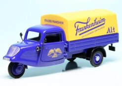 Schuco Tempo Hanseat Dreirad Pritsche/Plane "Frankenheim Alt"