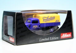 Schuco Tempo Hanseat Dreirad Pritsche/Plane "Frankenheim Alt" 13 Schuco Tempo Hanseat Dreirad Pritsche/Plane "Frankenheim Alt" -Mini Auto Verkauf 927008 schuco tempo hanseat dreirad pritscheplane frankenheim alt 6