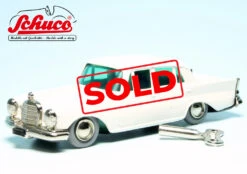 Schuco Microracer 1038 / Mercedes Benz 220S Heckflosse