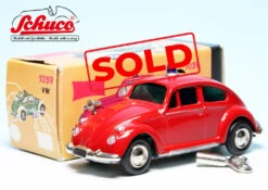 Schuco Microracer 1039 / VW Käfer "Feuerwehr"