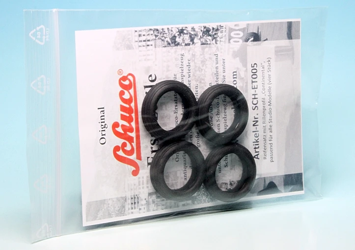 Schuco Reifensatz Mit Rillenprofil "Continental" 4 Schuco Reifensatz Mit Rillenprofil "Continental" – Bild 4