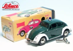 Schuco Microracer 1039 / VW Käfer "Polizei" -Mini Auto Verkauf mmg0231 schuco microracer 1039 vw kaefer polizei 9