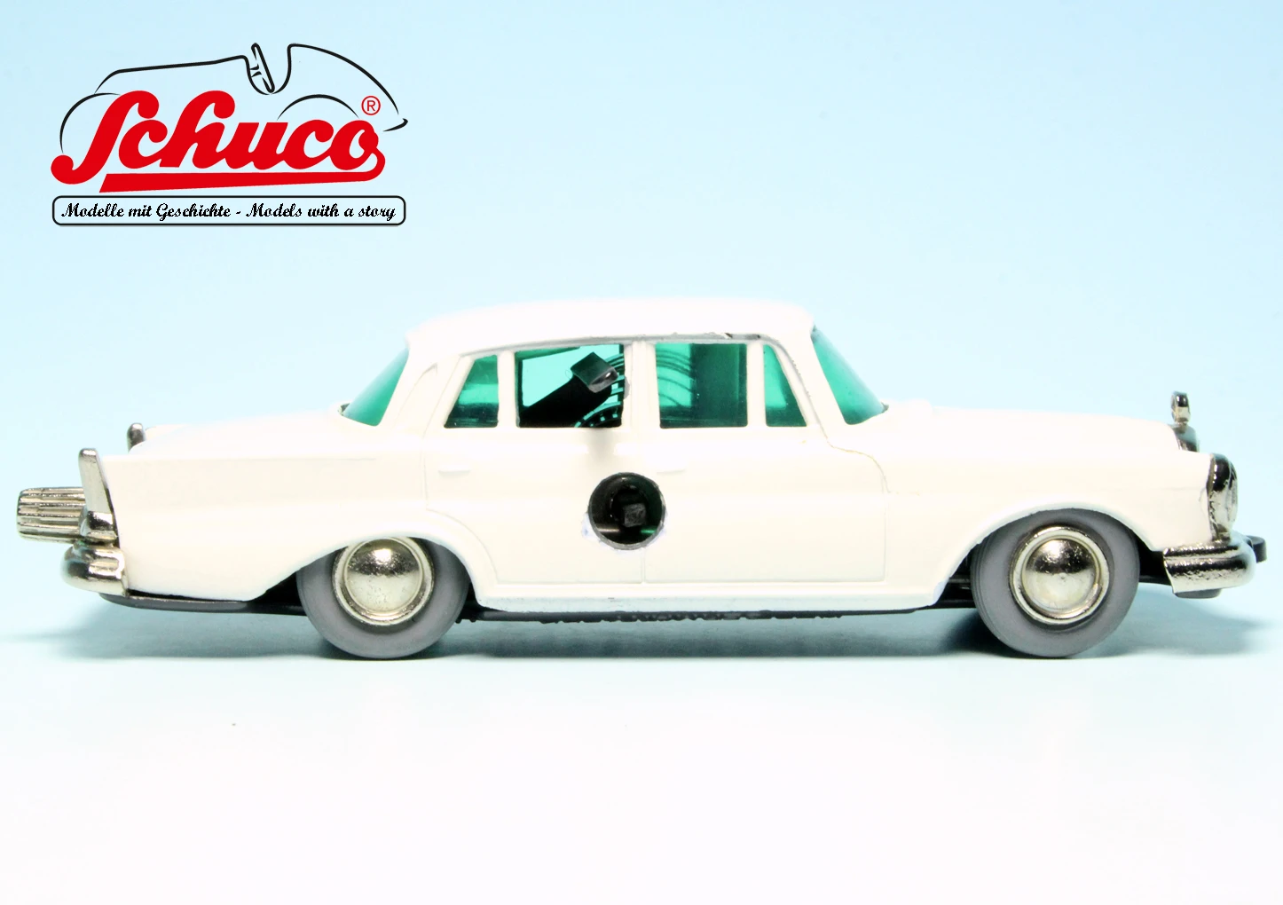 Schuco Microracer 1038 / Mercedes Benz 220S Heckflosse 5 Schuco Microracer 1038 / Mercedes Benz 220S Heckflosse – Bild 5