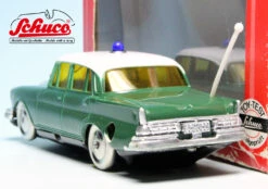 Schuco Mirakocar 1001/1P (355101) / Mercedes Benz 220SE Heckflosse "Polizei" -Mini Auto Verkauf mmg0335 schuco mirakocar 10011p 355101 mercedes benz 220se heckflosse polizei 7