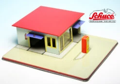 Schuco Mirakocar Express-Service Station 1502 Tankstelle "Shell" -Mini Auto Verkauf mmg0350 schuco mirakocar expressservice station 1502 tankstelle shell 14